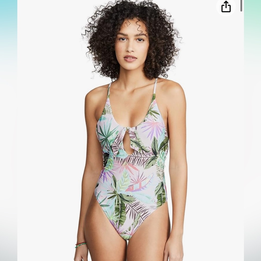 PilyQ Arielle Floral Once Piece Swimsuit